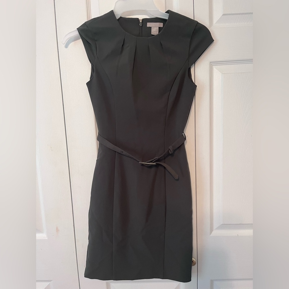 Olive Green Dress